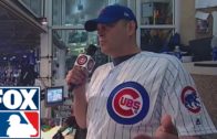 Vince Vaughn sings ‘Take Me Out to the Ballgame’ at Wrigley Field