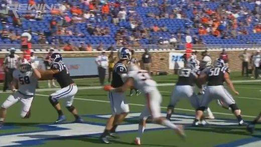 Virginia’s Jordan Mack destroys Duke QB Daniel Jones