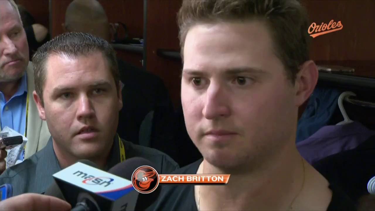 Zach Britton speaks on not pitching in the AL Wild Card game