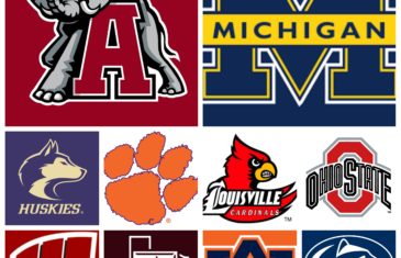 Fanatics View Top 10 College Football Rankings (Week 11)