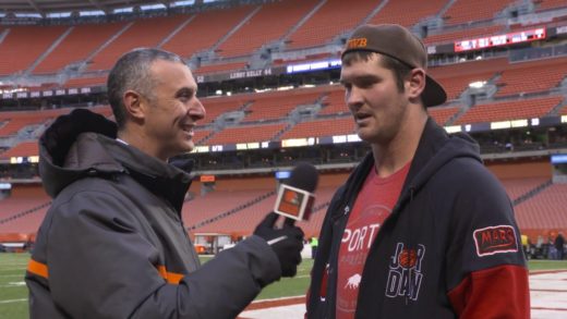 Browns TE Gary Barnidge speaks on the Browns loss to the Pittsburgh Steelers