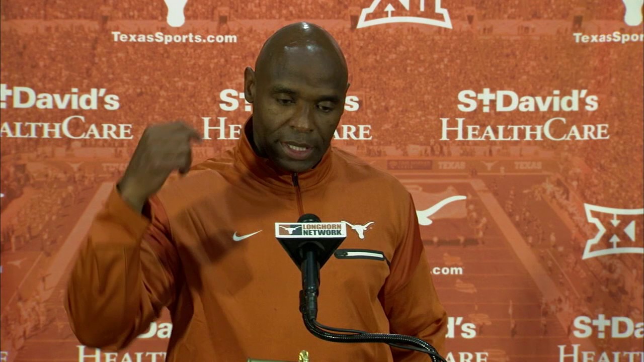 Charlie Strong speaks on reports of losing his job at Texas