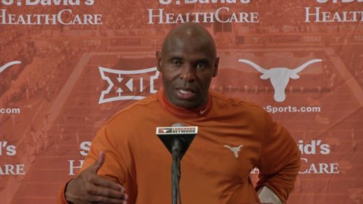 Charlie Strong speaks on Texas’ loss to West Virginia