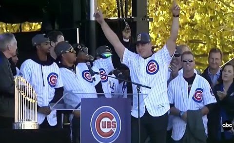 Chicago Cubs full World Series Championship rally speeches