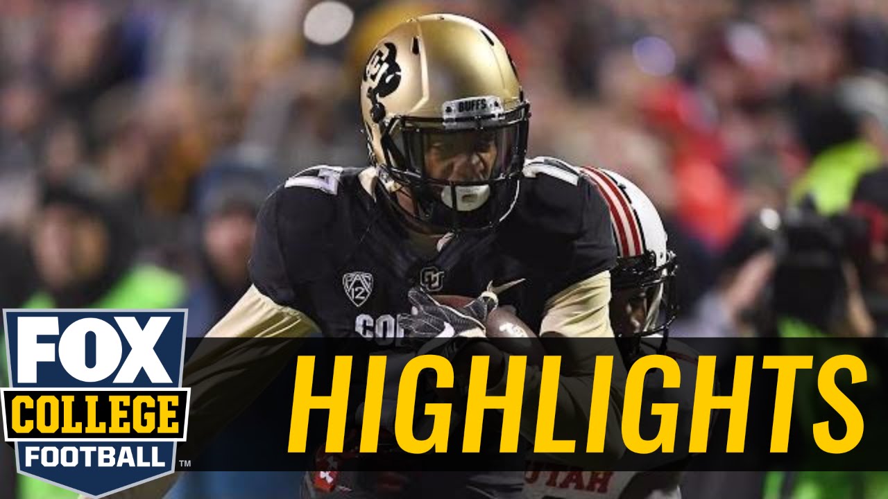 Colorado Buffaloes are headed to Pac 12 Championship game after win over Utah