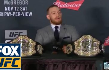 Conor McGregor’s full UFC 205 post-fight press conference
