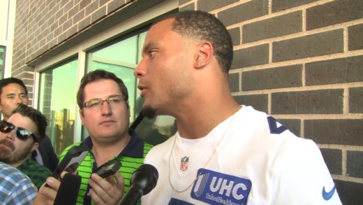 Cowboys QB Dak Prescott talks about the Cowboys win over the Eagles