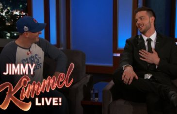 Crying Cubs fan meets Kris Bryant on Jimmy Kimmel