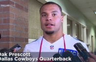 Dak Prescott speaks on the Cowboys victory over the Steelers