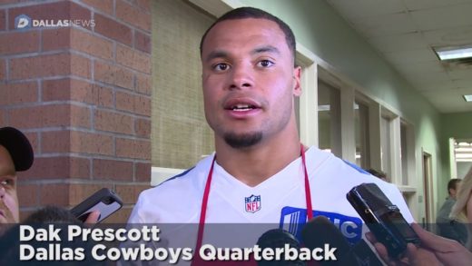 Dak Prescott speaks on the Cowboys victory over the Steelers