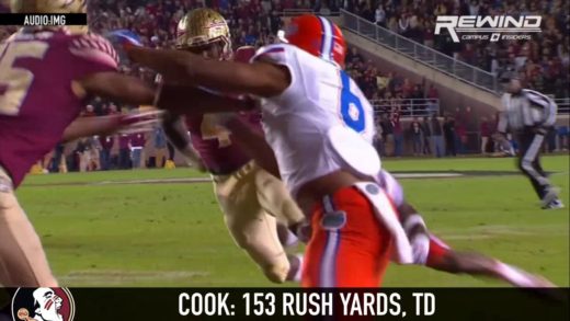 Dalvin Cook sets Florida State touchdown record in win over Florida