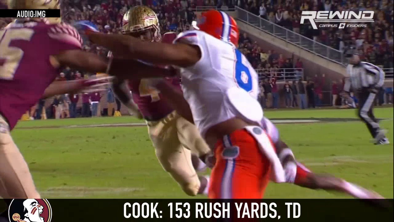 Dalvin Cook sets Florida State touchdown record in win over Florida