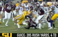 Derrius Guice sets LSU’s single game rushing record vs. Texas A&M