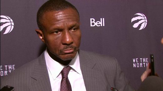 Dwane Casey speaks on the Raptors game tying 3-pointer waved off