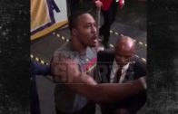 Dwight Howard challenges a Lakers fan to a fight after comment about his Mom