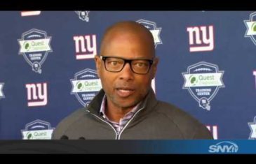Giants GM Jerry Reese refuses to take questions about kicker Josh Brown