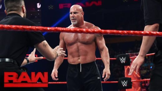 Goldberg & Brock Lesnar meet face to face before Survivor Series