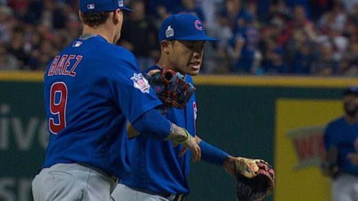 Javier Baez turns incredible double play to end 8th inning of Game 6