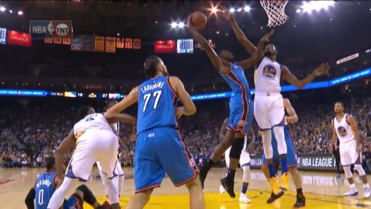 Jerami Grant puts Kevin Durant on a poster