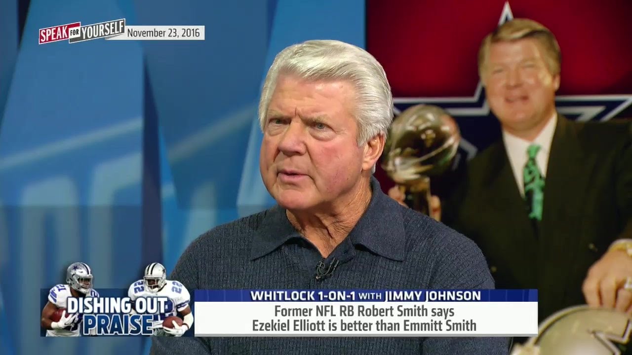 Jimmy Johnson compares Ezekiel Elliott to Emmitt Smith