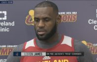 LeBron James on feeling disrespected by Phil Jackson’s “posse” comments