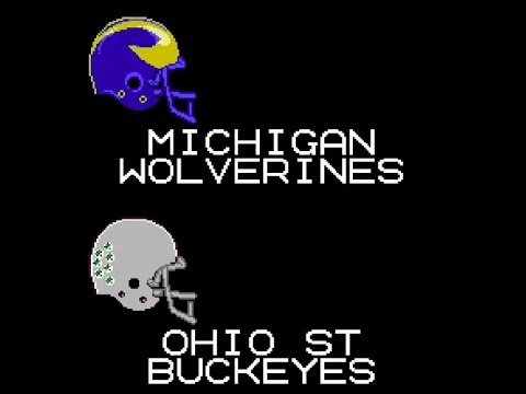 Michigan's loss to Ohio State gets the Tecmo Bowl treatment