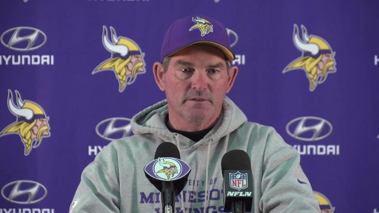 Mike Zimmer speaks on the Minnesota Vikings cutting kicker Blair Walsh