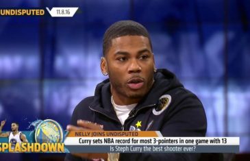 Nelly argues Warriors guard Steph Curry is the greatest shooter ever