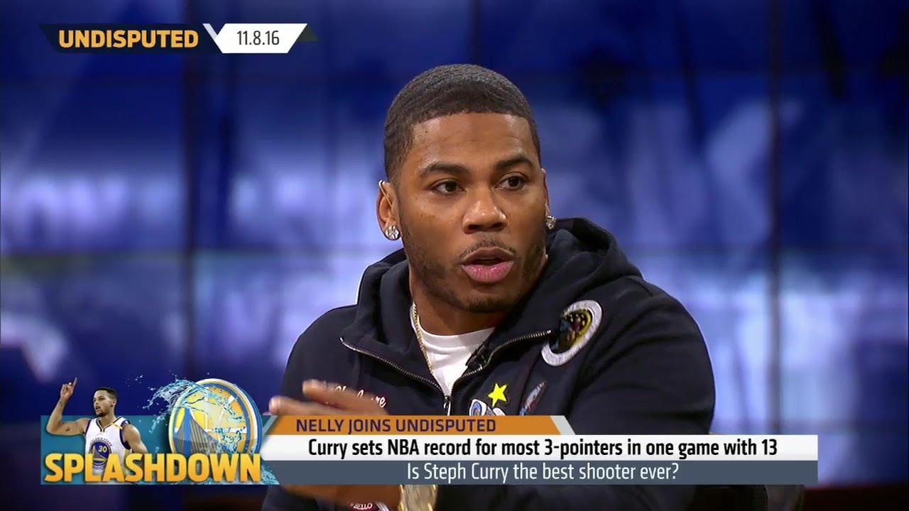 Nelly argues Warriors guard Steph Curry is the greatest shooter ever