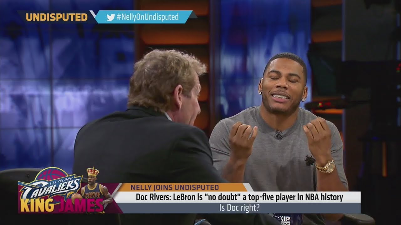 Nelly takes on Skip Bayless over LeBron James being Top 5 All Time