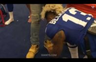 New York Giants do the Mannequin Challenge after beating the Eagles