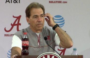 Nick Saban says he didn’t know election happened