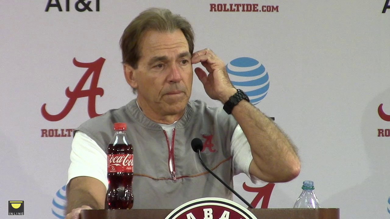 Nick Saban says he didn't know election happened