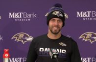 Ravens kicker Justin Tucker makes a joke from “The Office” in his press conference