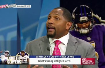 Ray Lewis’ comments about Joe Flacco’s lack of passion