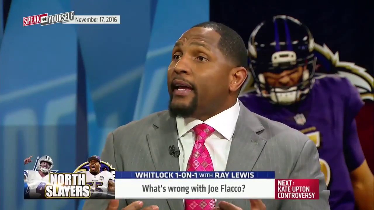 Ray Lewis' comments about Joe Flacco's lack of passion