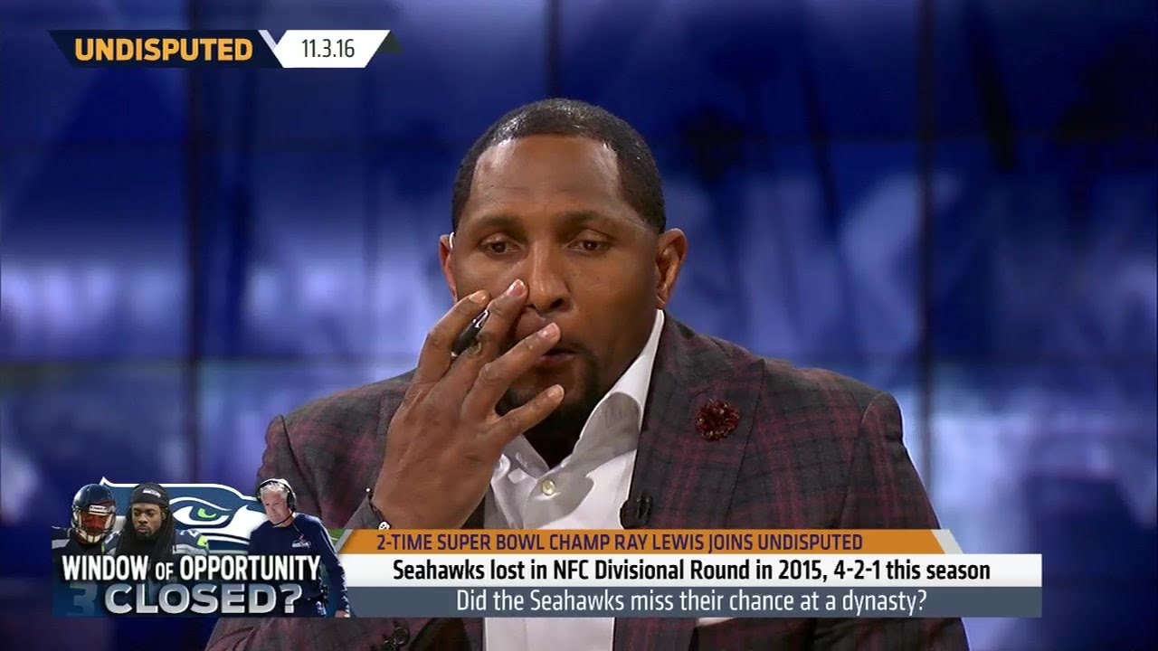 Ray Lewis says the Seattle Seahawks missed their chance at being a dynasty