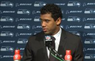 Russell Wilson speaks on the Seahawks victory over the New England Patriots