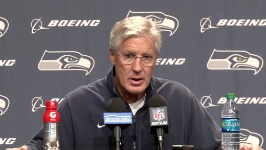 Seahawks head coach Pete Carroll previews matchup with the Buffalo Bills