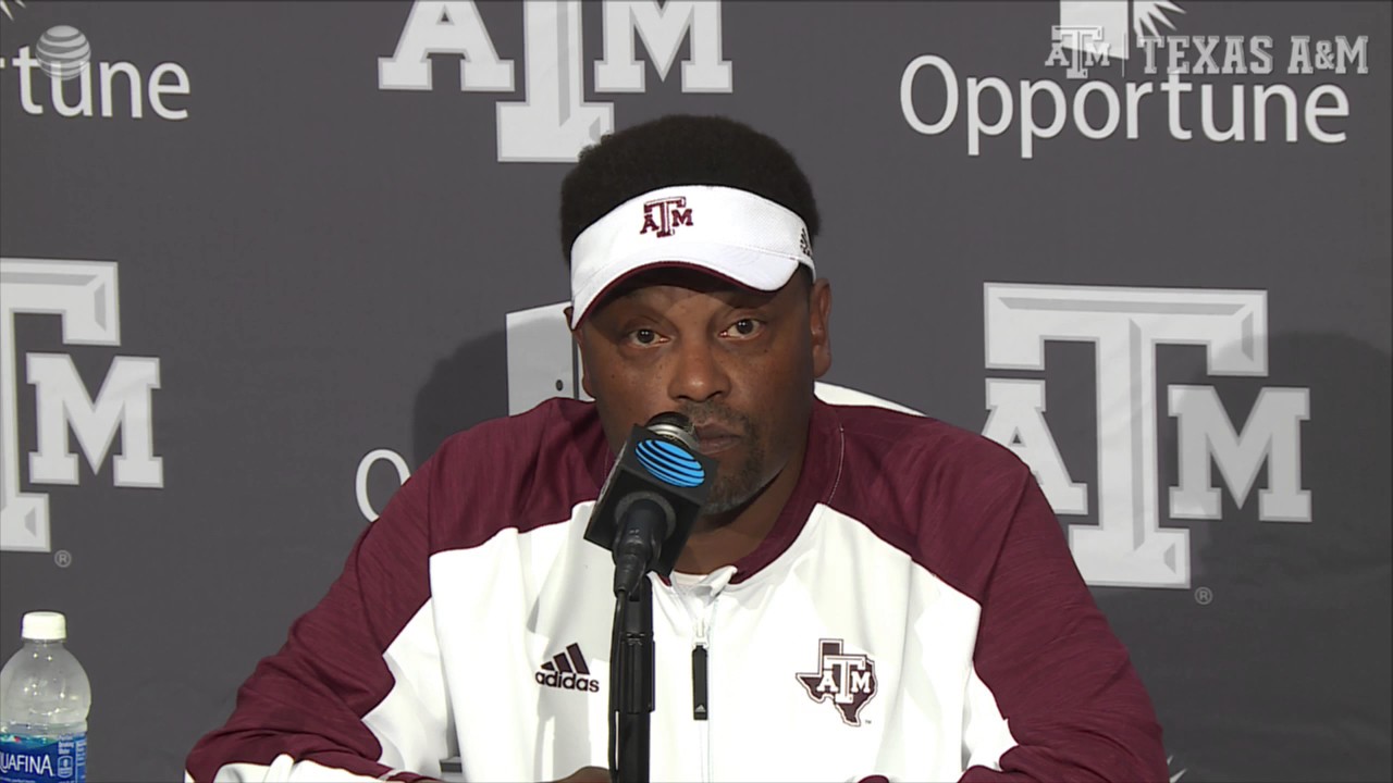 Texas A&M head coach Kevin Sumlin speaks on the Aggies loss to Mississippi State