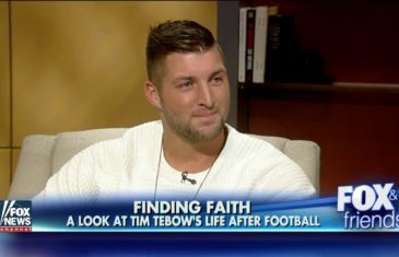 Tim Tebow speaks on his new book “Shaken” with FOX & Friends