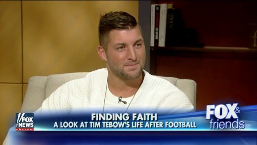 Tim Tebow speaks on his new book “Shaken” with FOX & Friends