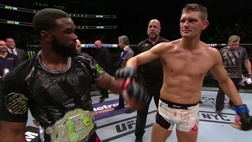 Tyron Woodley & Stephen Thompson Octagon Interview at UFC 205