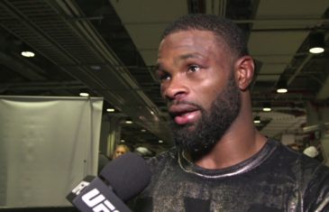 Tyron Woodley’s Backstage Interview at UFC 205