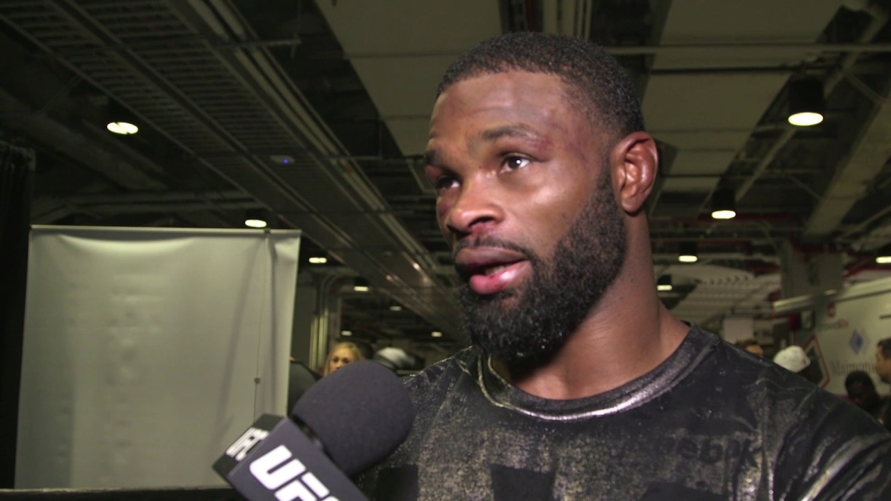 Tyron Woodley's Backstage Interview at UFC 205