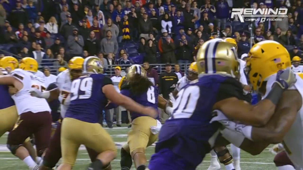 Washington's Kevin King makes an unbelievable one handed interception