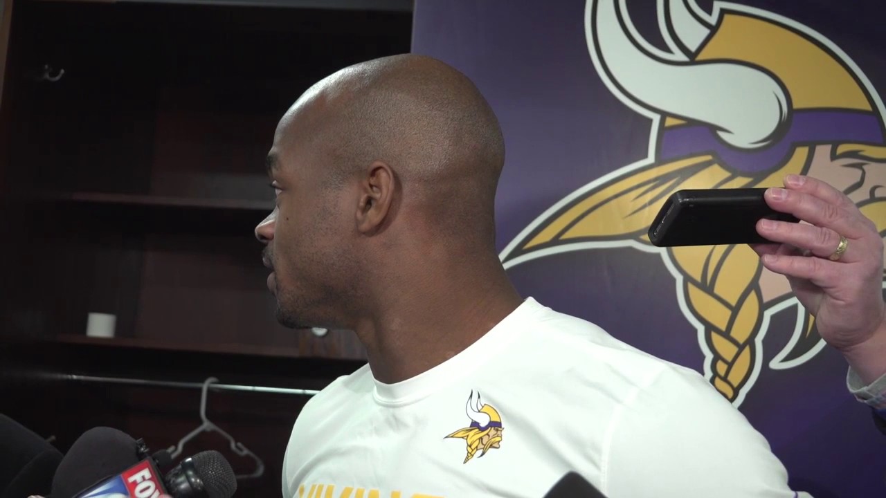 Adrian Peterson speaks on his return to practice & possible return to playing