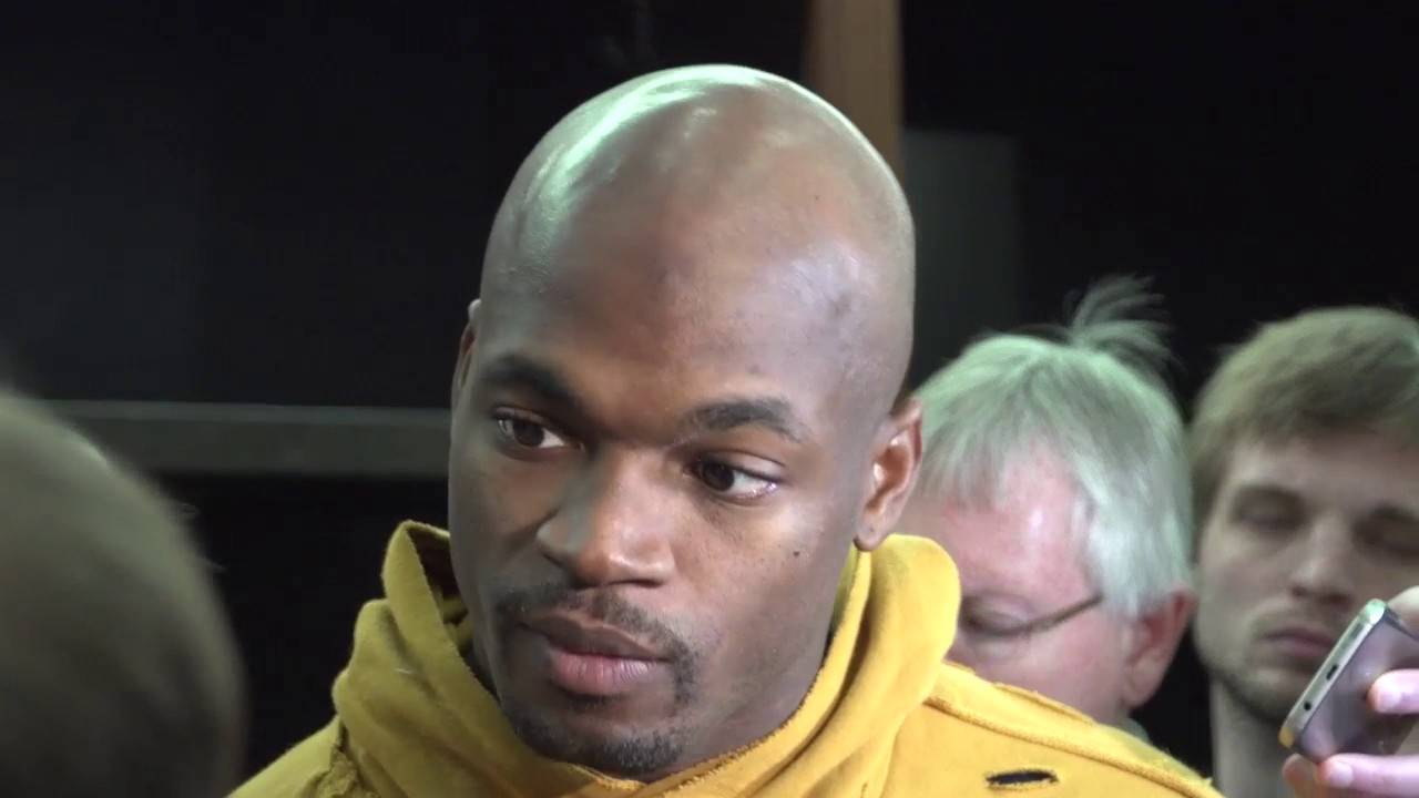 Adrian Peterson speaks on the Vikings loss to the Colts