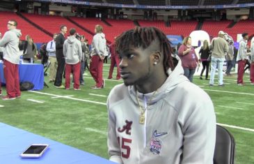 Alabama’s Ronnie Harrison speaks on Crimson Tide’s term “put your dick in his hip”