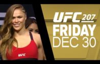 Amanda Nunes & Ronda Rousey UFC 207 weigh-in’s